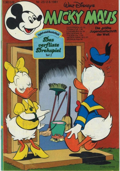 Micky Maus 1981/ 23 (Z1), Ehapa