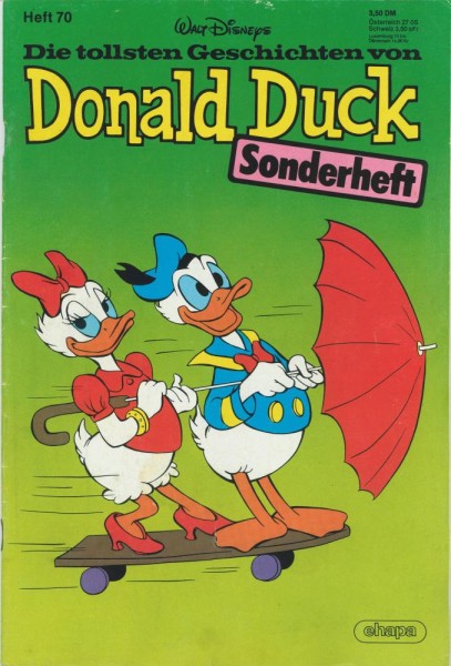 Die tollsten Geschichten von Donald Duck Sonderheft 70 (Z1), Ehapa