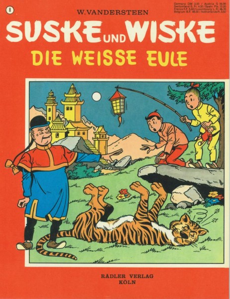 Suske und Wiske 8 (Z1), Rädler Verlag