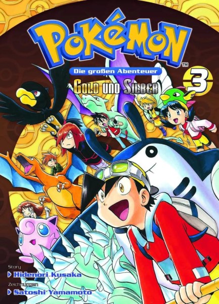 Pokémon - Die großen Abenteuer - Gold und Silber 3, Panini