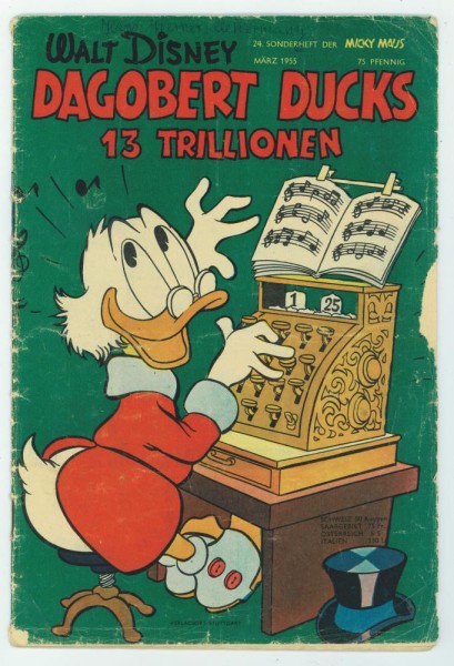 Micky Maus Sonderheft 24 (Z3, Sz), Ehapa