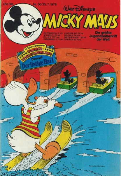 Micky Maus 1978/ 30 (Z0-1), Ehapa