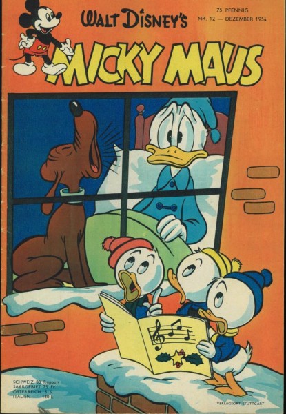 Micky Maus 1954/ 12 (Z1-), Ehapa