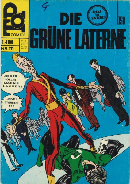 Top Comics - Die Grüne Laterne 111 (Z1-2, SZ), bsv