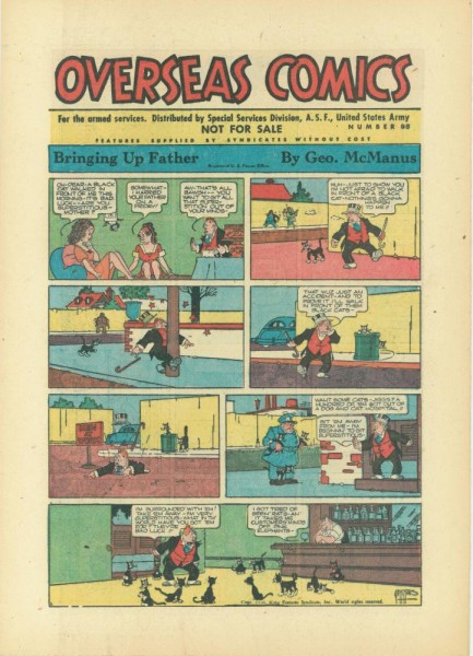 Overseas Comics 98 (Z1), A.S.F. United States Army