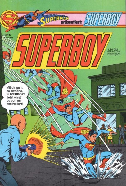 Superboy 1981/ 6 (Z0), Ehapa