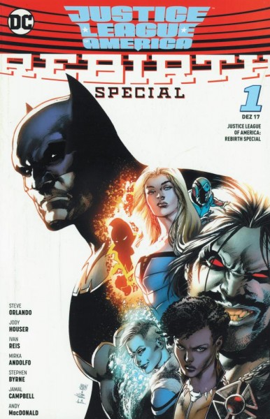 Justice League of America Rebirth Special 1 (Z1), Panini