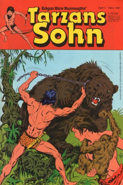 Tarzans Sohn 1981/ 3 (Z1), Ehapa