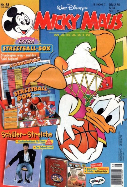 Micky Maus 1994/ 38 (Z0-1), Ehapa
