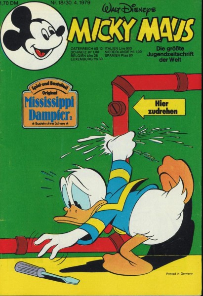 Micky Maus 1979/ 18 (Z1), Ehapa