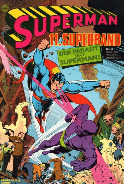Superman Superband 11 (Z1, 1. Auflage), Ehapa