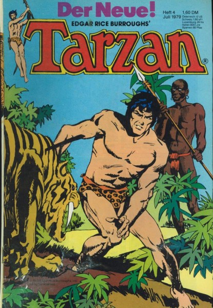 Tarzan, Der Neue 1979/ 4 (Z1-2), Ehapa