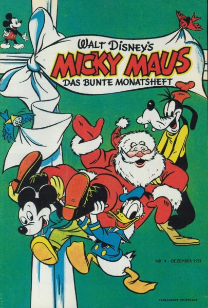 Micky Maus 1951/ 4 (Z1), Ehapa
