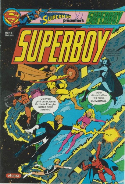 Superboy 1982/ 5 (Z1-, Sz), Ehapa