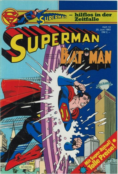 Superman 1983/ 13 (Z1-), Ehapa