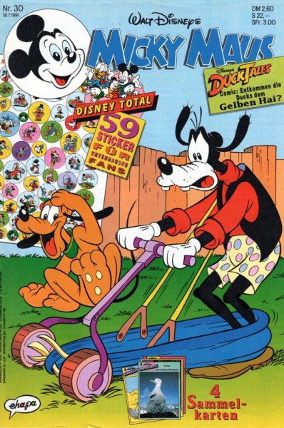 Micky Maus 1991/ 30 (Z0-1), Ehapa