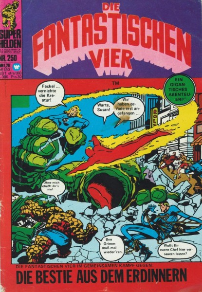 Hit Comics 250 - Die Fantastischen Vier (Z1-2), bsv