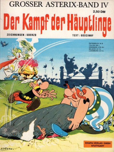 Asterix 4 (Z1, 1. Auflage), Ehapa