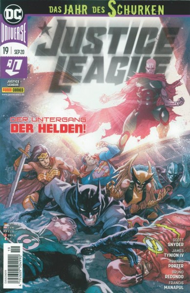 Justice League (2019) 19, Panini