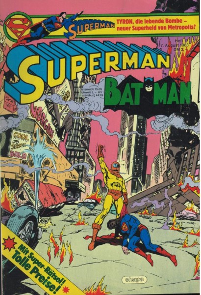 Superman 1983/ 17 (Z1), Ehapa