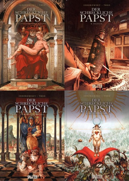 Der schreckliche Papst 1-4 (Z0), Splitter