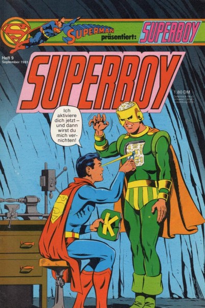 Superboy 1981/ 9 (Z1), Ehapa