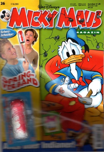 Micky Maus 2003/ 26 (Z1), Ehapa