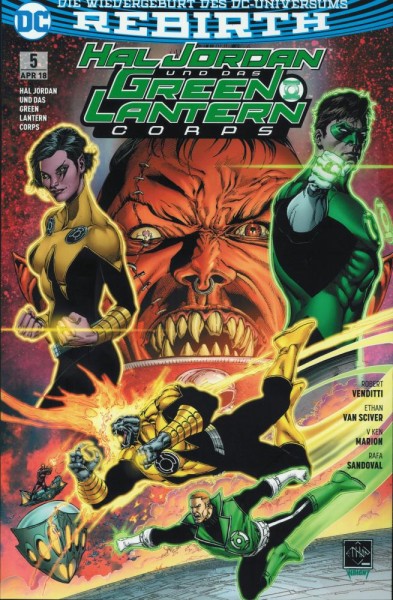 Hal Jordan und das Green Lantern Corps 5, Panini