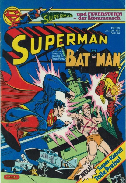 Superman 1982/ 15 (Z1-), Ehapa