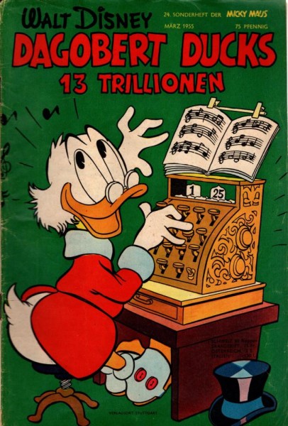 Micky Maus Sonderheft 24 (Z2), Ehapa