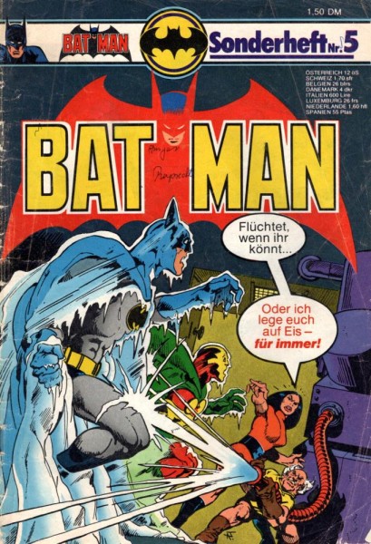 Batman Sonderheft 5 (Z2-3, Sz), Ehapa