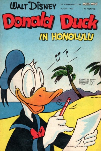 Micky Maus Sonderheft 29 (Z1), Ehapa