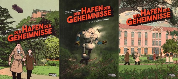 Der Hafen der Geheimnisse 1-3 (Z0, 1. Auflage), Carlsen