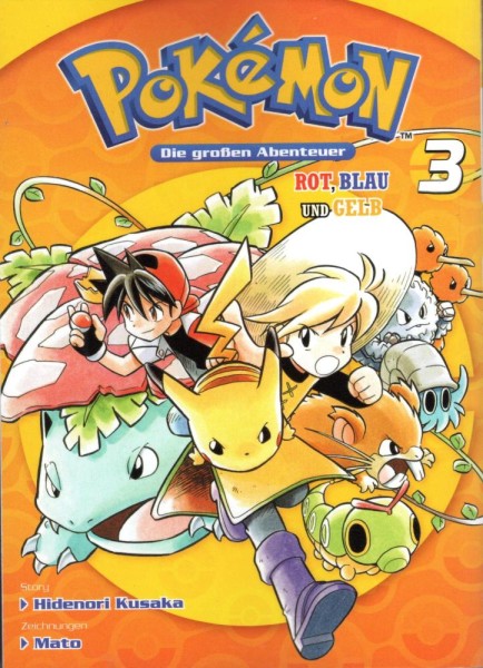 Pokémon – Die großen Abenteuer - Rot, Blau und Gelb 3, Panini