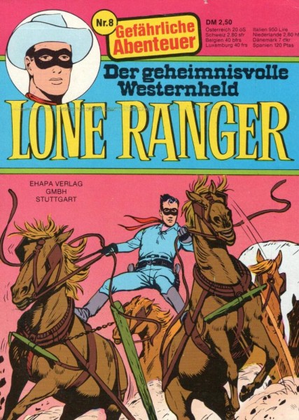 Lone Ranger Tb 8 (Z1), Ehapa