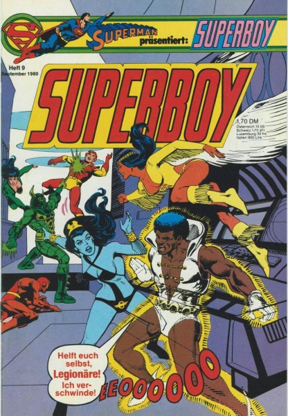 Superboy 1980/ 9 (Z0-1, Sm), Ehapa