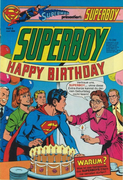 Superboy 1980/ 6 (Z1), Ehapa