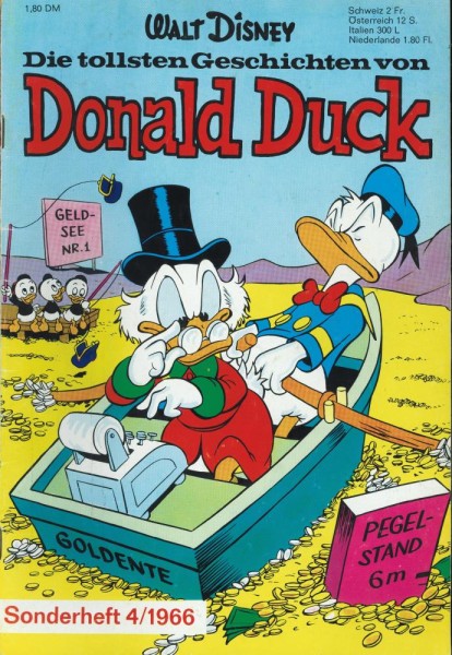 Die tollsten Geschichten von Donald Duck Sonderheft 4/1966 (Z1-2), Ehapa