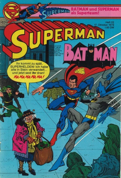 Superman 1979/ 22 (Z1-2), Ehapa