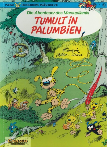 Die Abenteuer des Marsupilamis 1-10 (Z1/1-), Carlsen