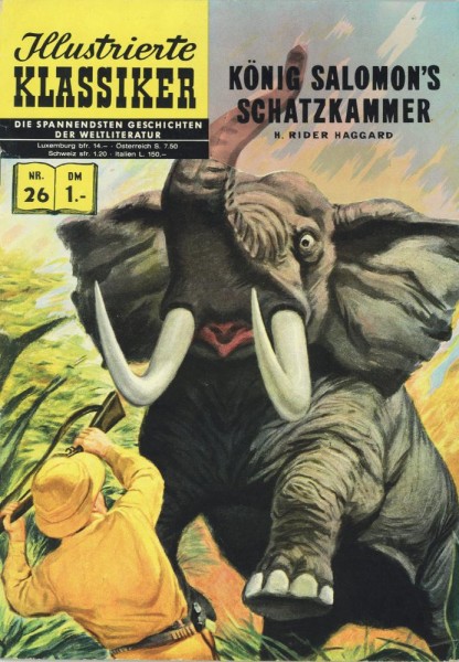 Illustrierte Klassiker 26 (Z1- HLN138), bsv