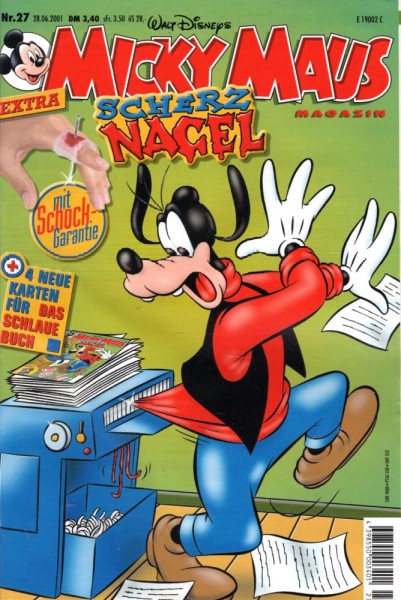 Micky Maus 2001/ 27 (Z1), Ehapa