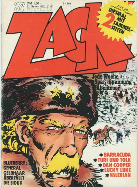 Zack 1973/37 (Z1-), Koralle