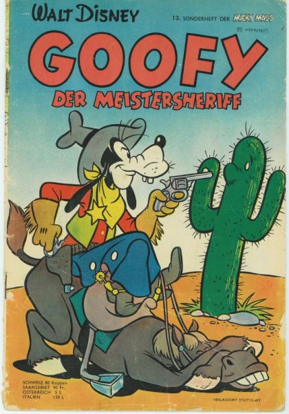 Micky Maus Sonderheft 13 (Z3), Ehapa