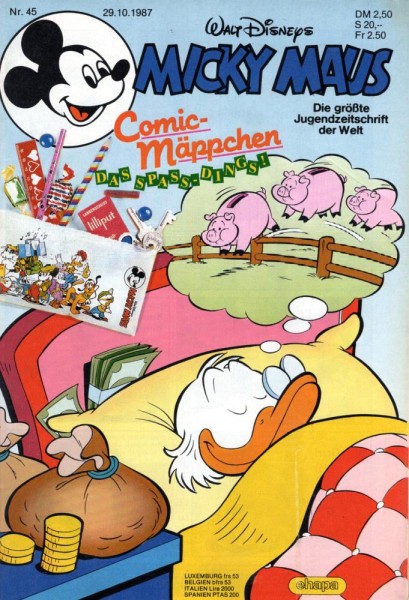 Micky Maus 1987/ 45 (Z0-1), Ehapa