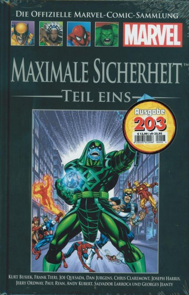 Hachette Marvel 203 - Maximale Sicherheit Teil 1, Panini