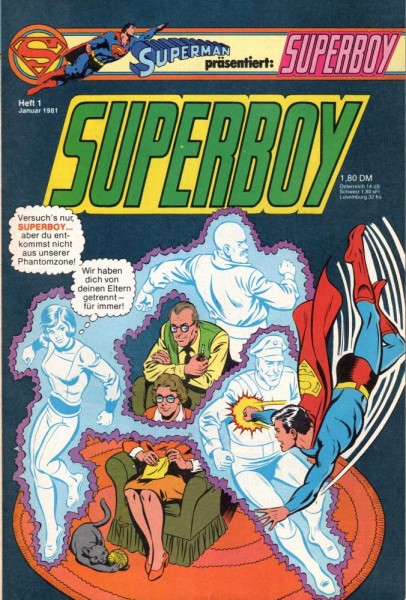 Superboy 1981/ 1 (Z0), Ehapa
