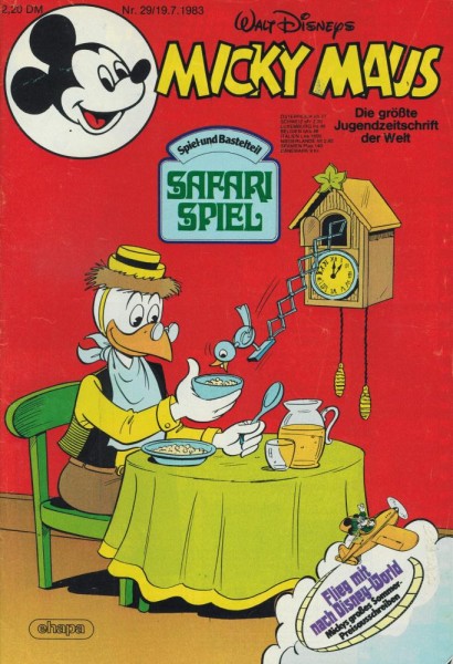 Micky Maus 1983/ 29 (Z1), Ehapa