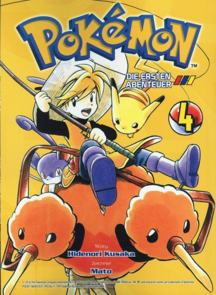 Pokémon - Die ersten Abenteuer 4, Panini