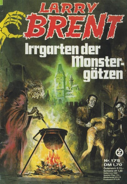 Larry Brent 175 (Z1-2), Zauberkreis-Verlag